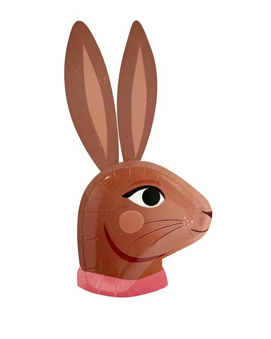 Little daydream society party chocolate bunny dinner plate