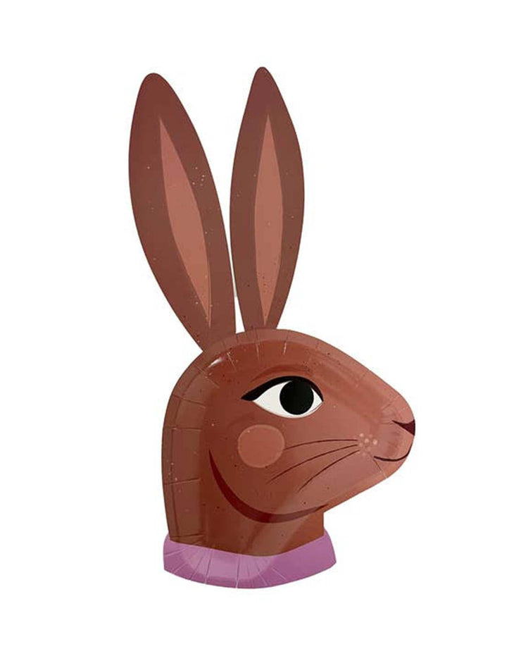 Little daydream society party chocolate bunny dinner plate