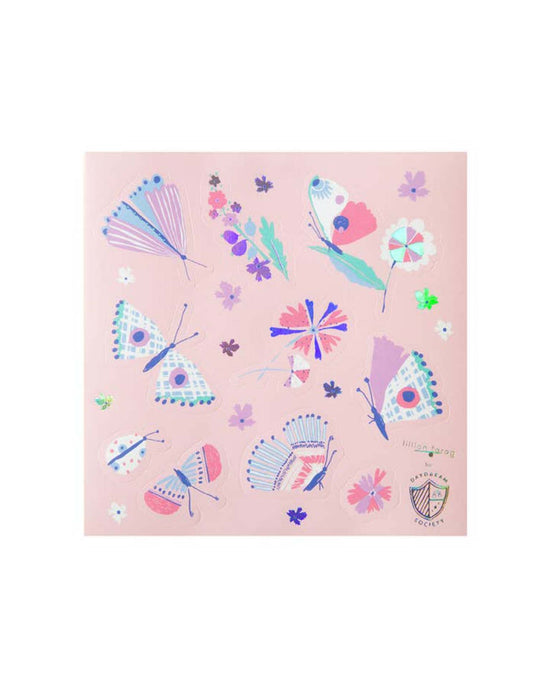 Little daydream society party flutter sticker set