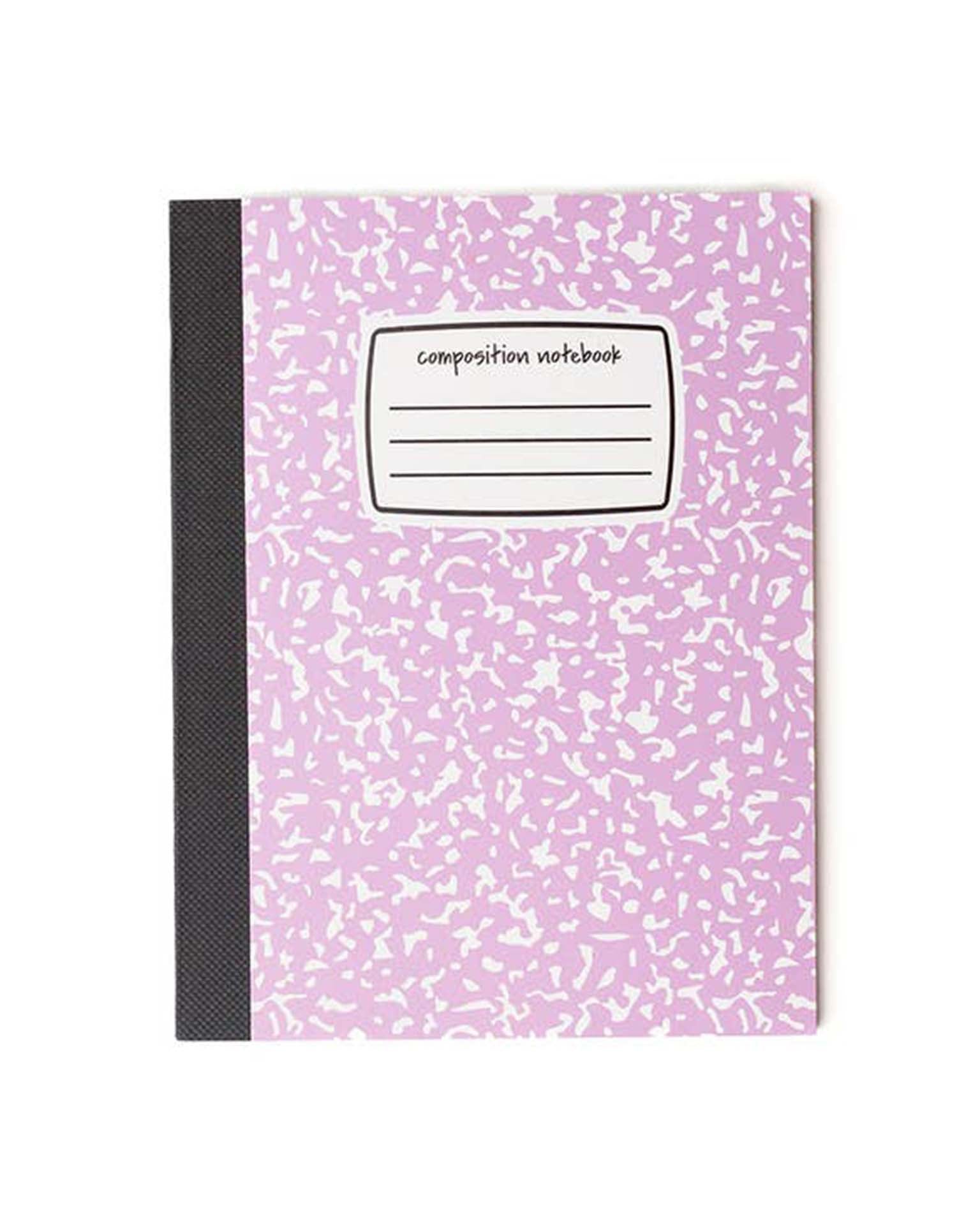 Little Daydream Society party lilac mini composition notebook