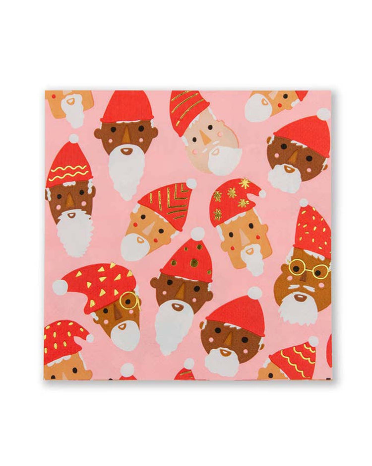 Little daydream society party santa squad large napkins