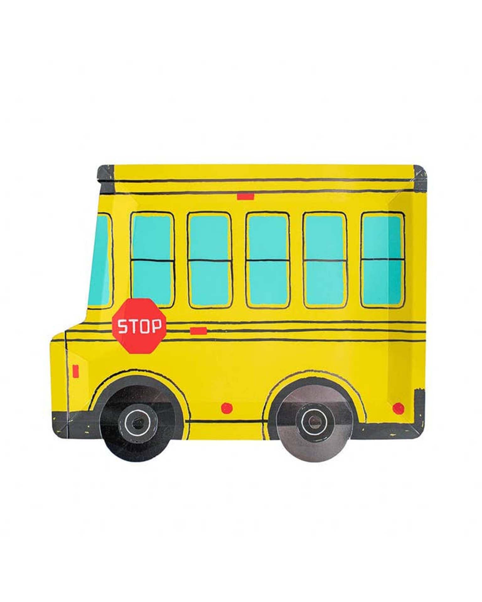 school days large school bus plates – Little