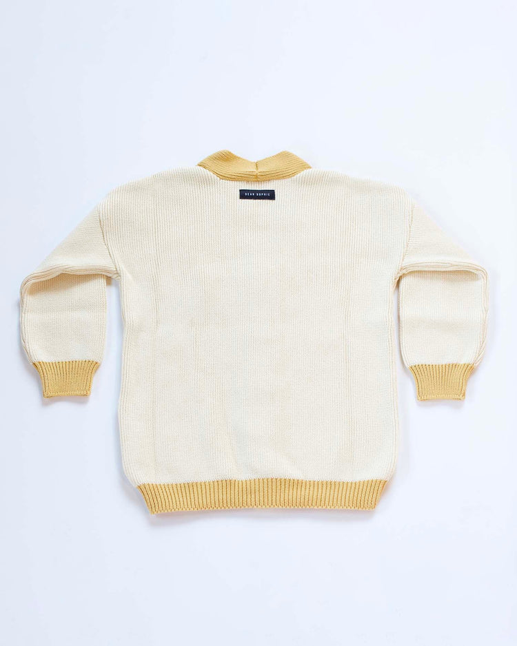 Little dear sophie kids banana cardigan in yellow