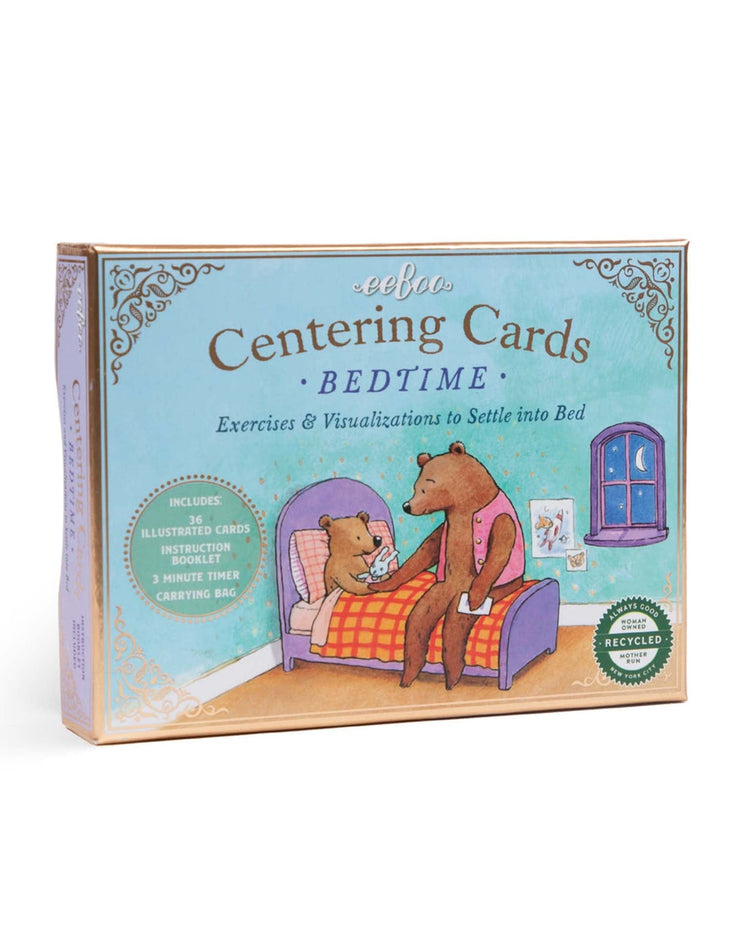 Little eeboo play bedtime centering cards