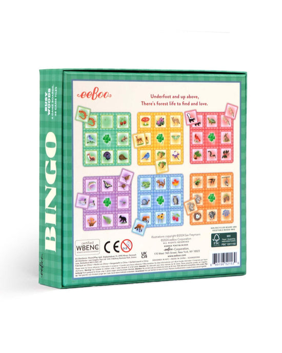 Little eeboo play busy woods bingo