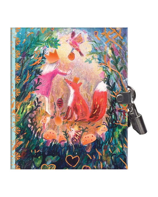 Little eeboo play claire very small journal in fox