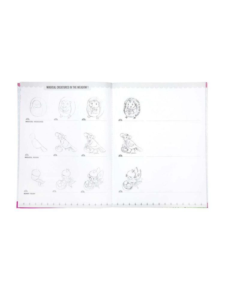 Little eeboo play learn to draw magical creatures