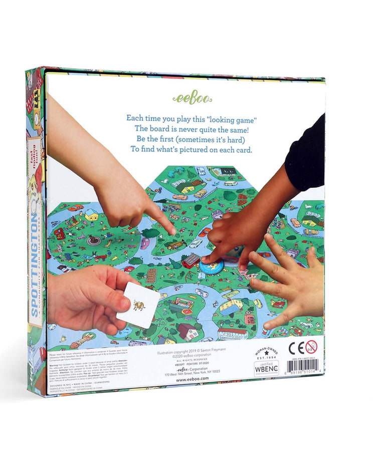 Little eeboo play spottington board game