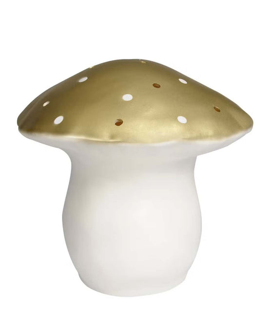 Little egmont home large mushroom light in gold