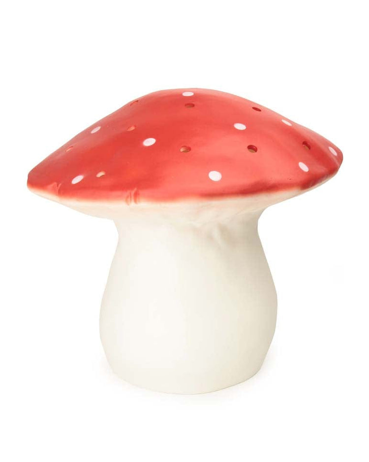 Little egmont home medium mushroom light in red