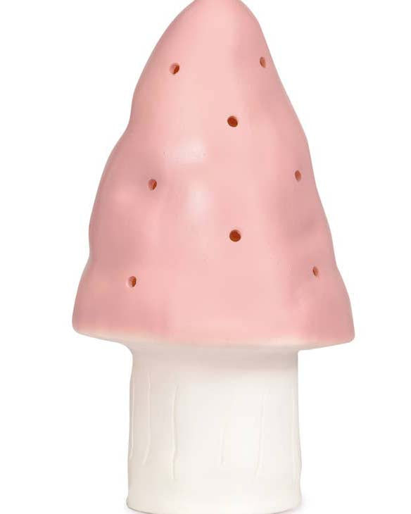 Little egmont home small mushroom light in vintage pink