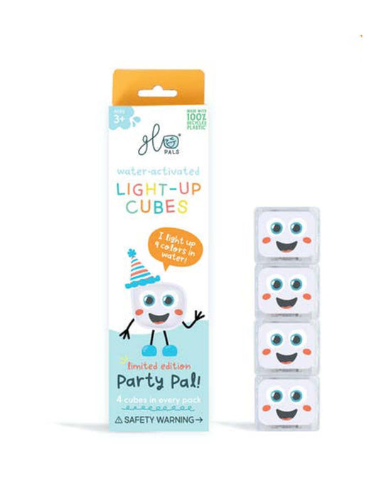 Little glo pals play glo pals party pal light-up cubes