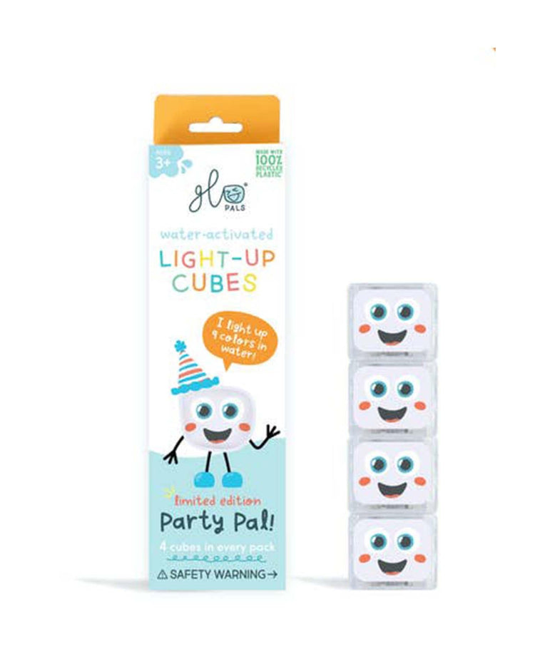 Little glo pals play glo pals party pal light-up cubes