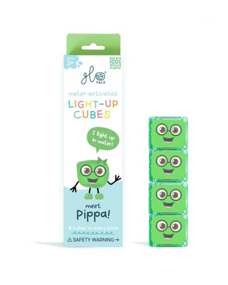 Little glo pals play glo pals pippa light-up cubes