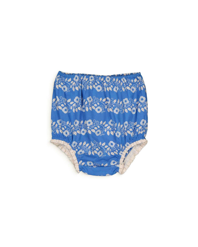 Little hello simone baby babe bloomer in farandole blue