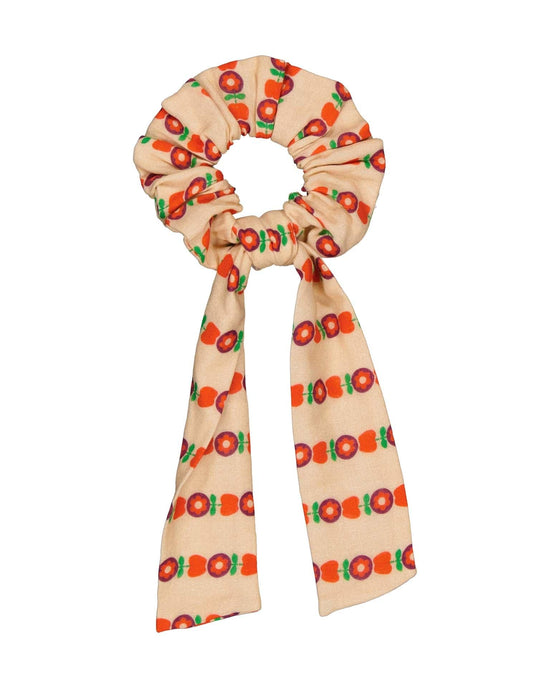 Little hello simone accessories chouchou hair band in pomline apricot