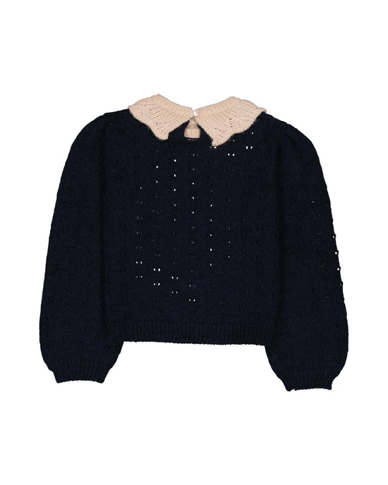 Little hello simone kids mathilde sweater blue