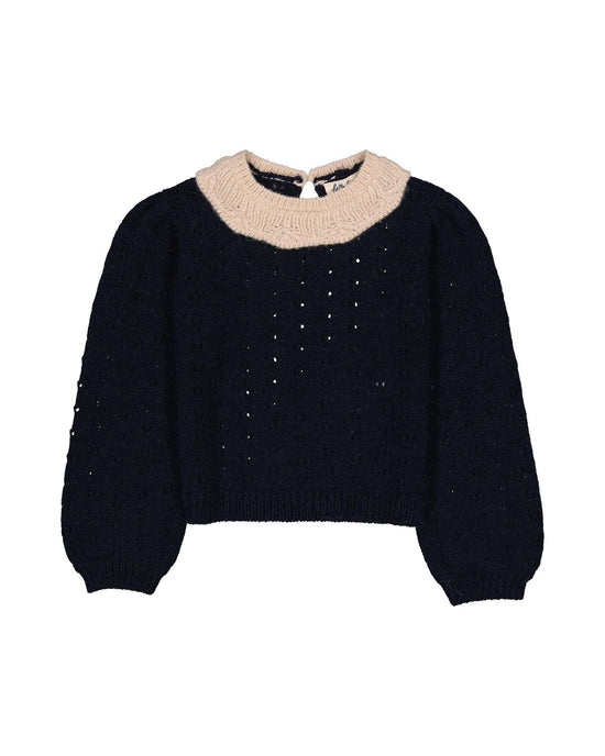 Little hello simone kids mathilde sweater blue