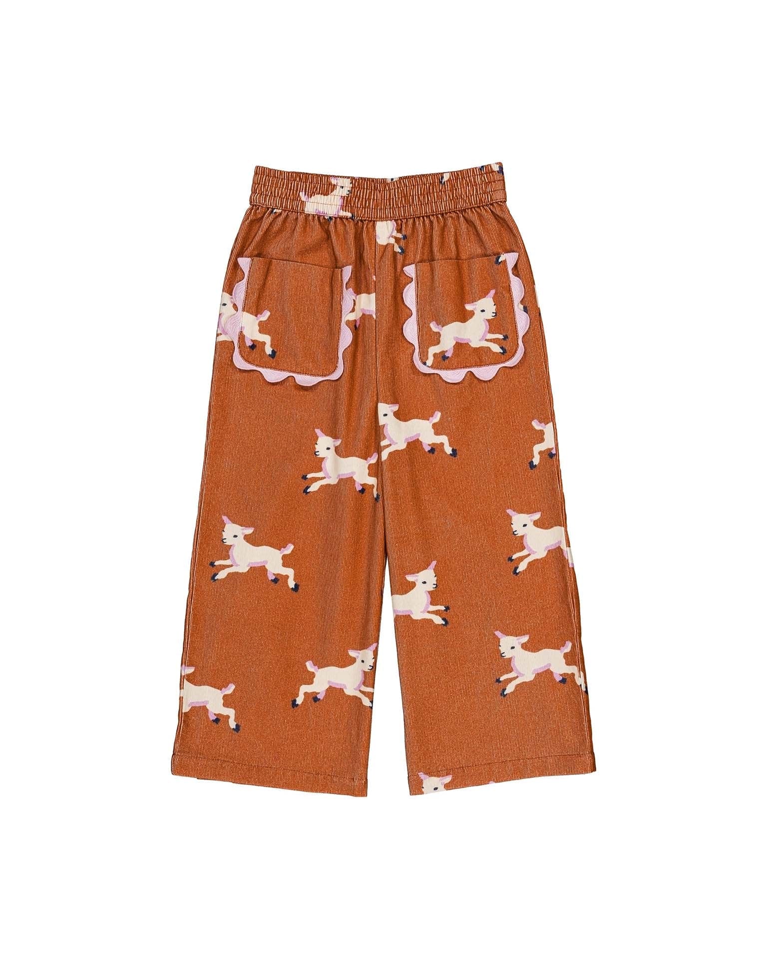 mouna pants in lamb sunburn