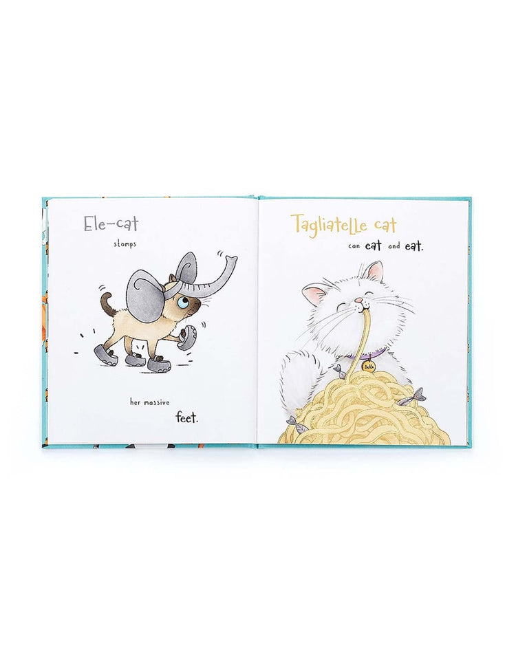 Little jellycat play all kinds of cats book