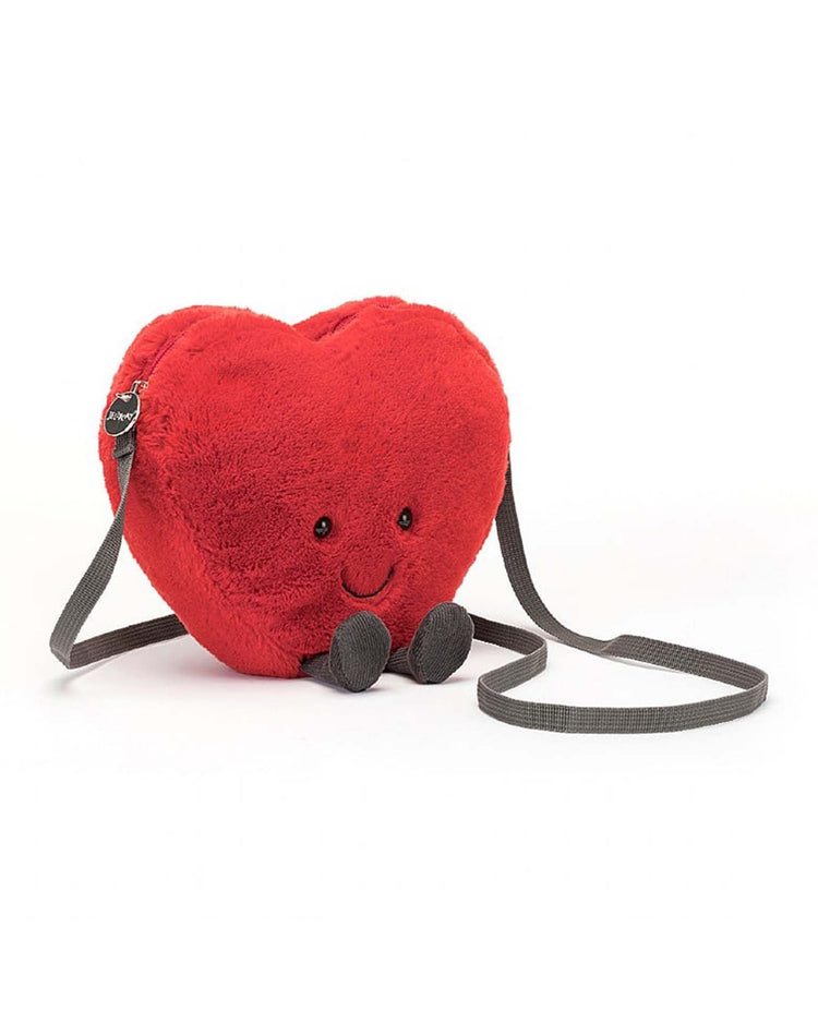 Little Jellycat play amuseable heart bag