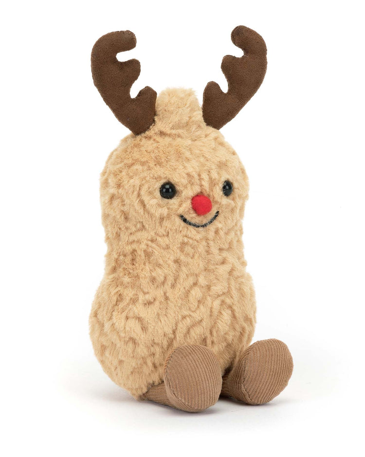Little jellycat play amuseable peanut reindeer