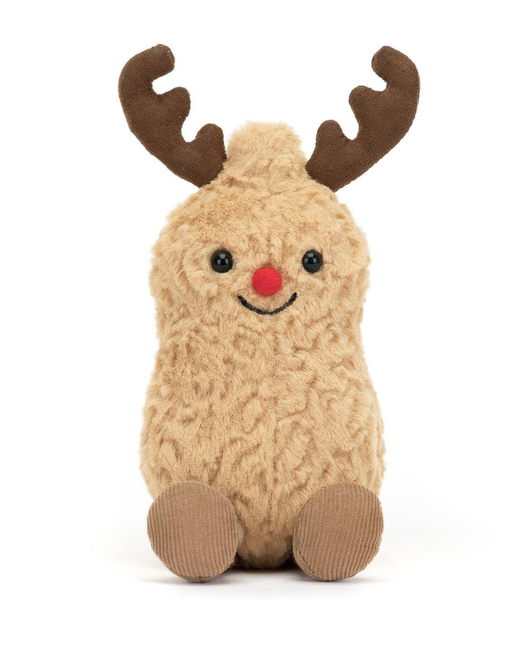 Little jellycat play amuseable peanut reindeer