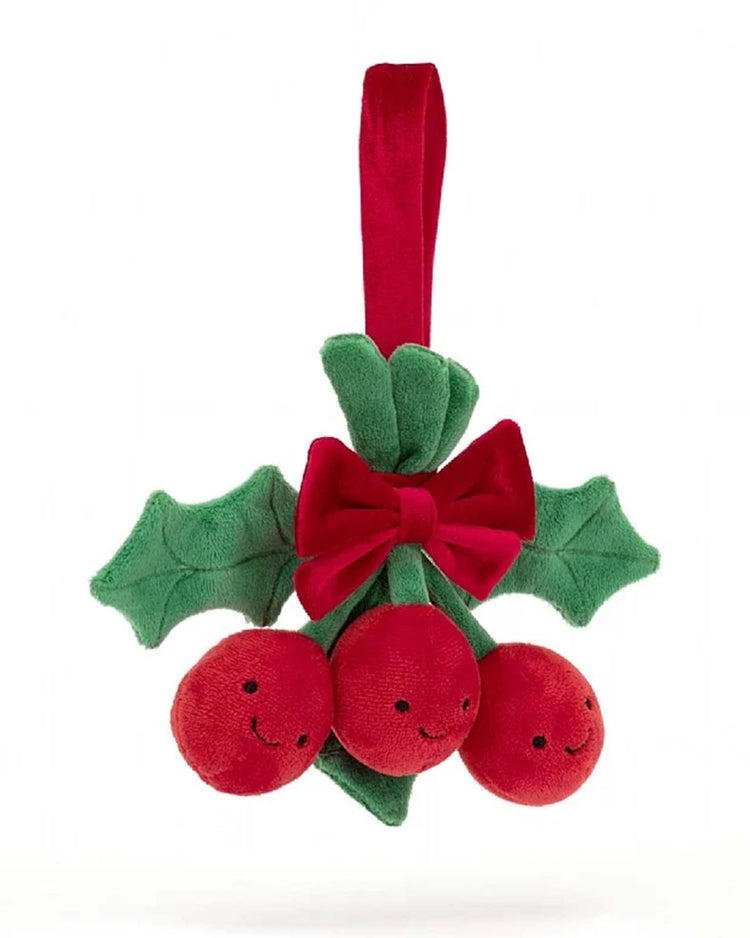 Little jellycat play amuseable red holly