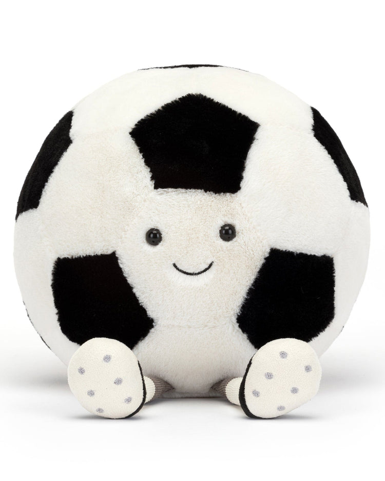Little jellycat play amuseable sports soccer ball