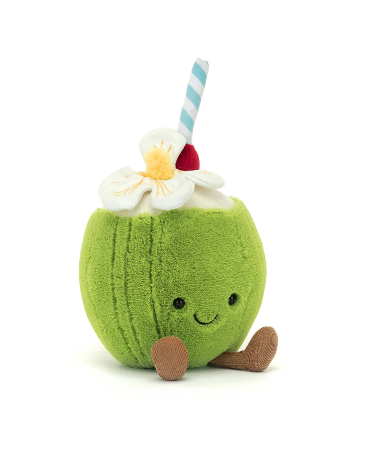 Little jellycat play amuseables aruba coconut