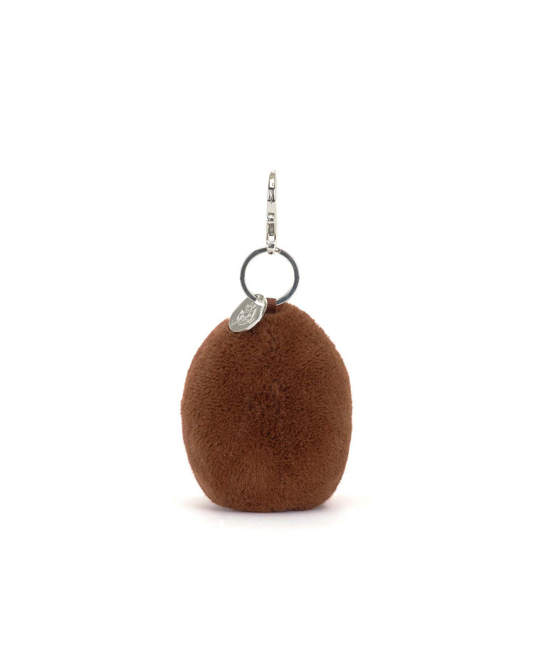 Little jellycat play amuseables coffee bean bag charm