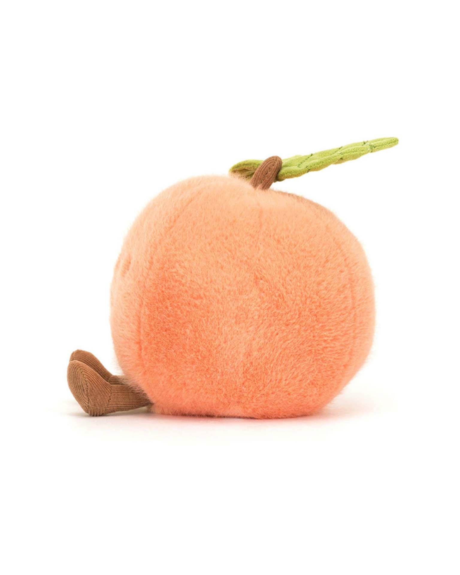 Jellycat Amuseable Fluffy Peach Plush Toy | eBay