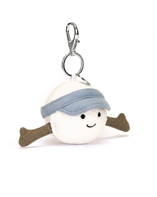 Little jellycat play amuseables sports golf bag charm