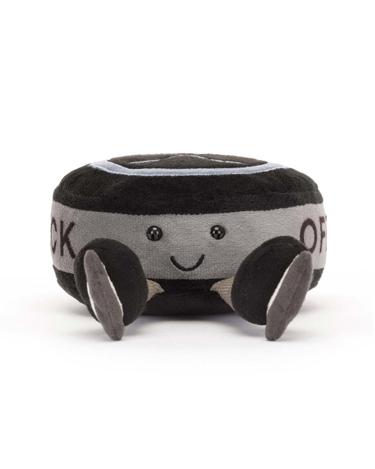 Little jellycat play amuseables sports ice hockey puck