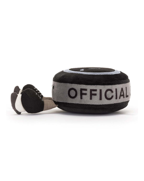 Little jellycat play amuseables sports ice hockey puck