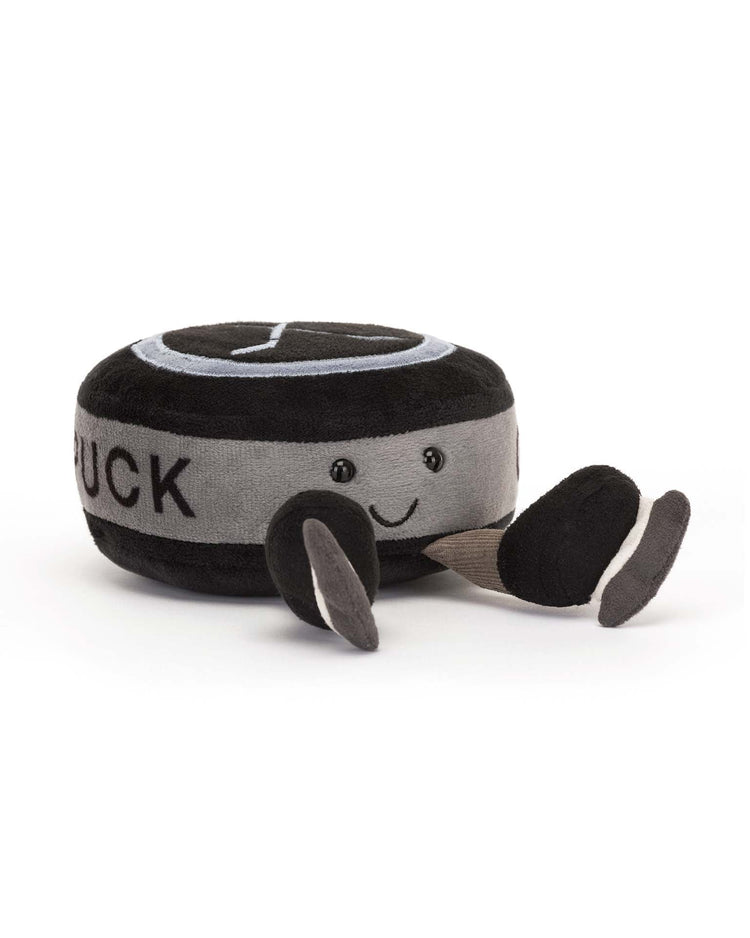Little jellycat play amuseables sports ice hockey puck