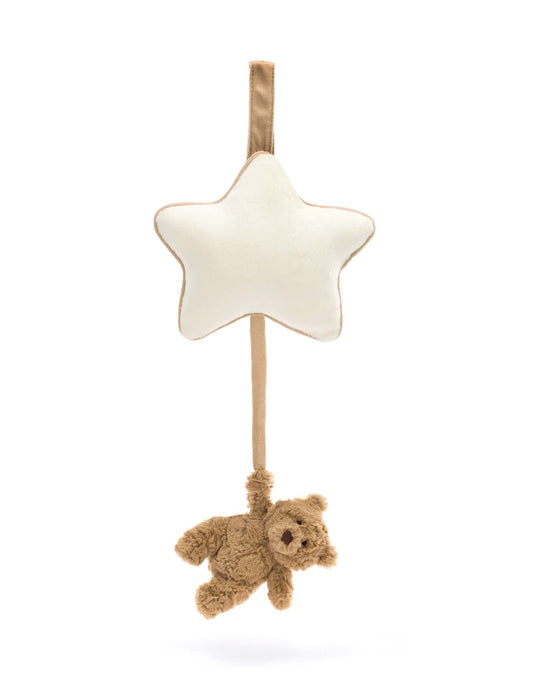 Little jellycat play bartholomew bear muscial pull