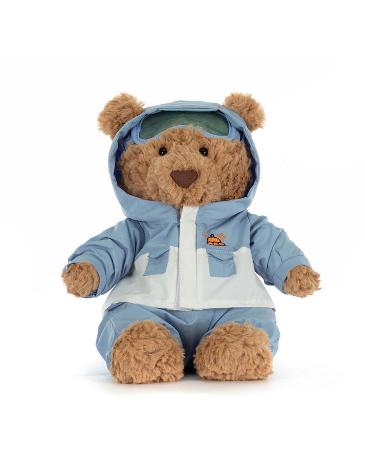 Little jellycat play bartholomew bear 'snow suit'