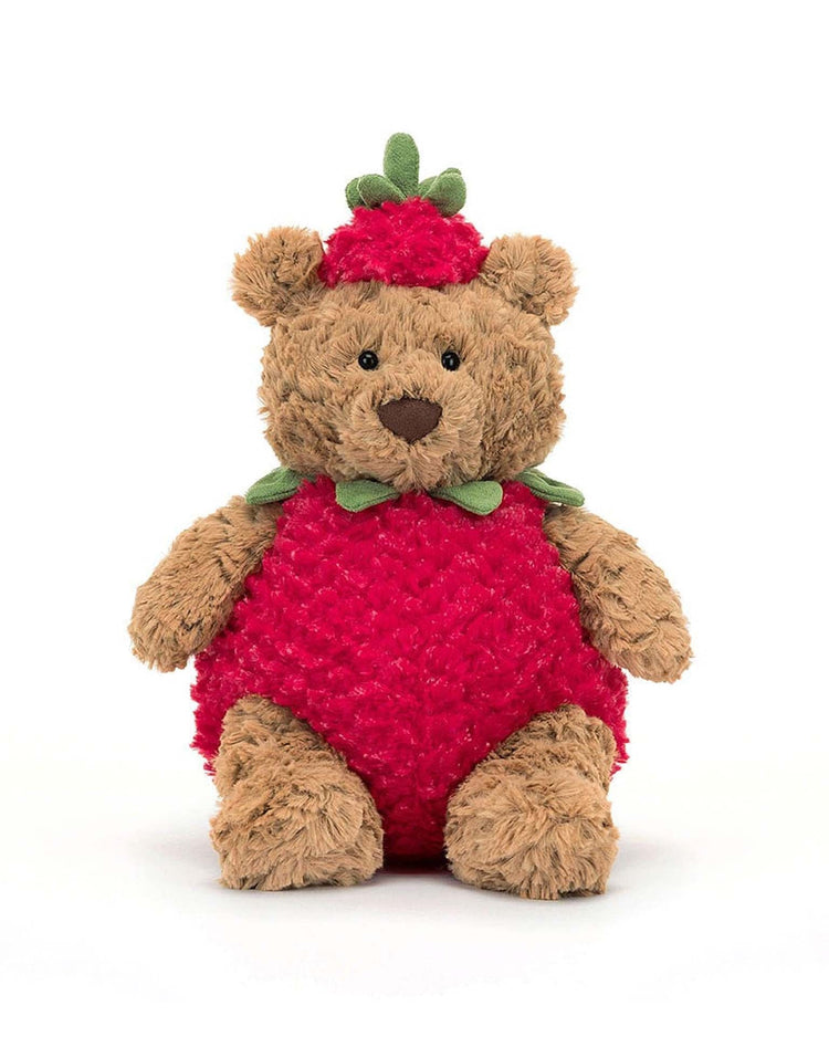 Little jellycat play bartholomew bear strawberry