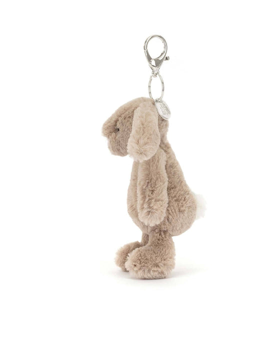 Little jellycat play bashful beige bunny bag charm