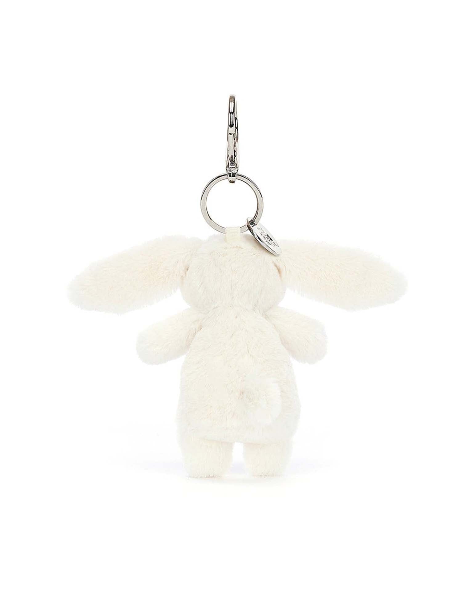 jellycat bashful bunny cream bag charm at Little