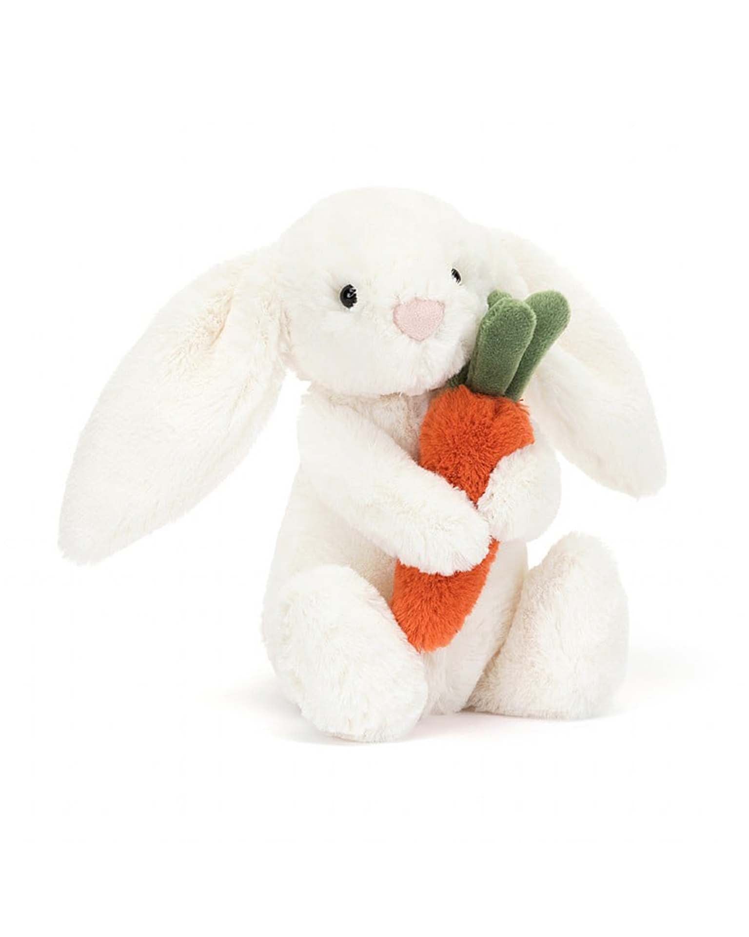 Little Jellycat play bashful carrot bunny little