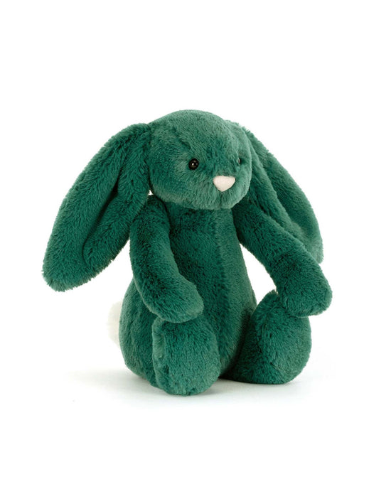 Little jellycat play bashful christmas bunny teal