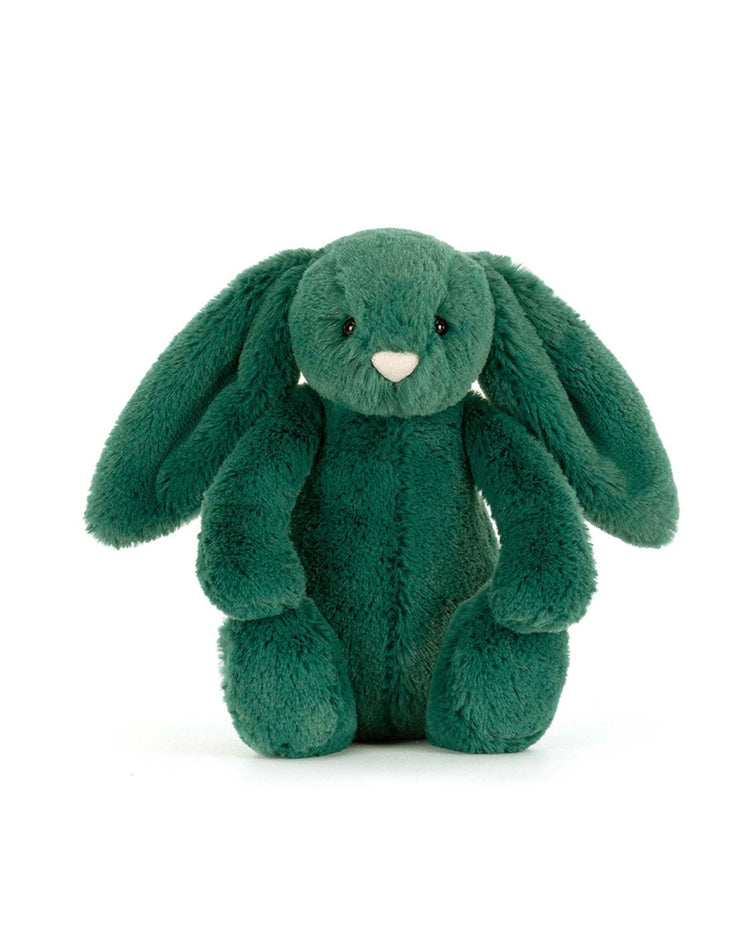 Little jellycat play bashful christmas bunny teal