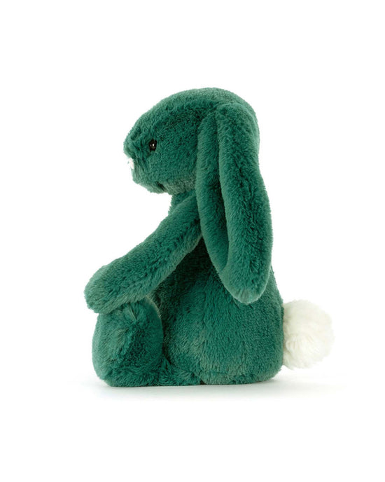 Little jellycat play bashful christmas bunny teal