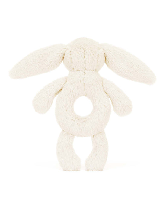 Little jellycat play bashful cream bunny ring rattle