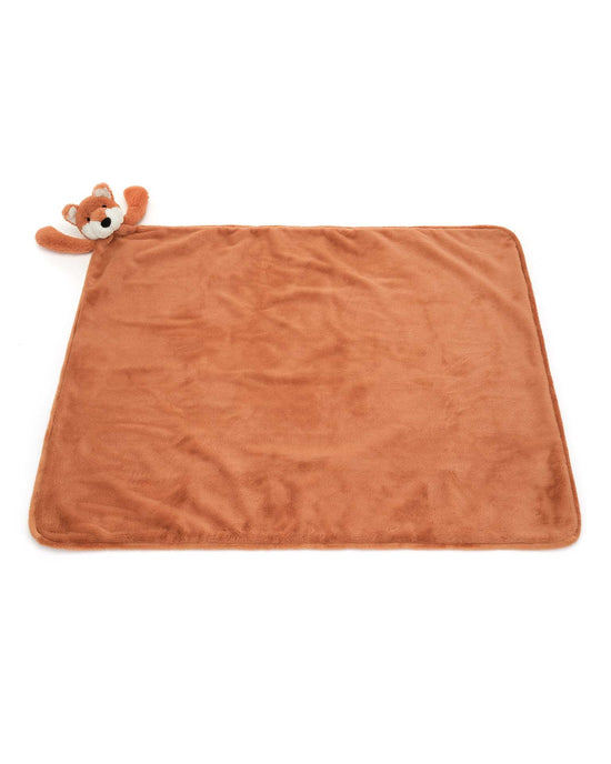 Little jellycat play bashful fox cub blankie