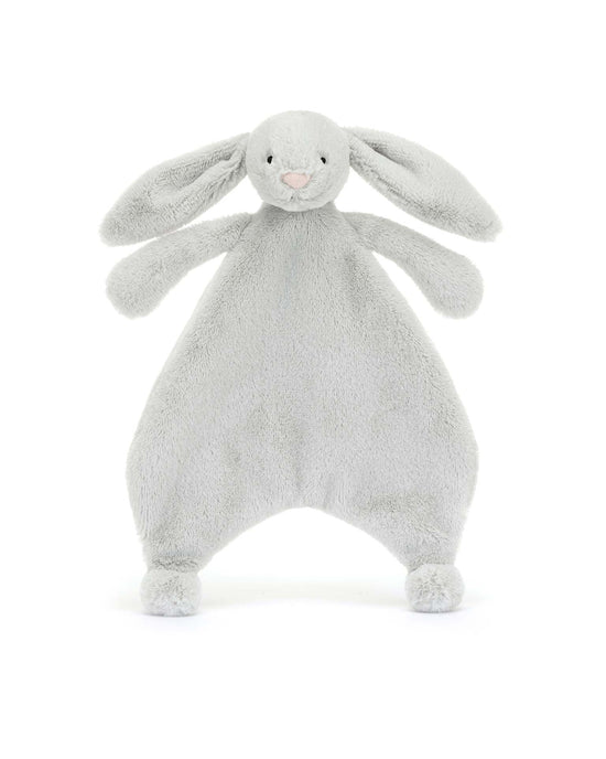Little jellycat play bashful grey bunny comforter