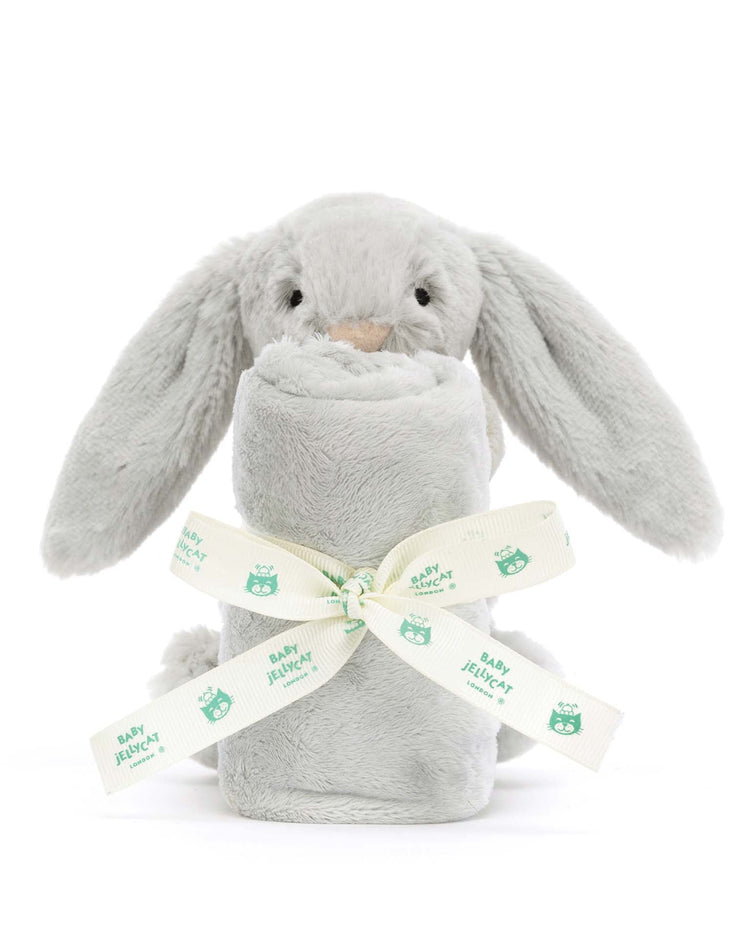 Little jellycat play bashful grey bunny soother