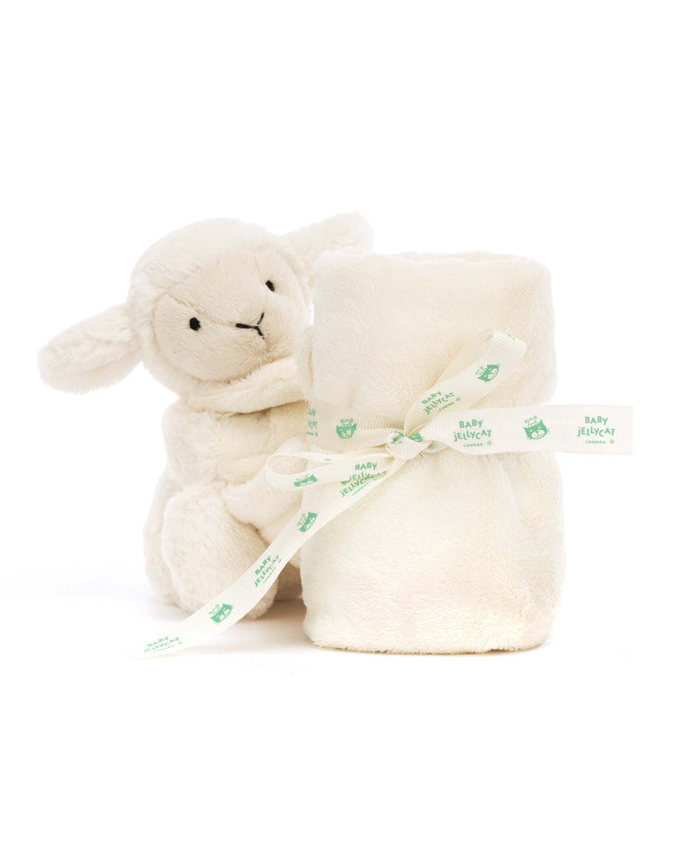 Little jellycat play bashful lamb soother